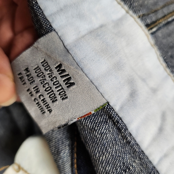 Vintage Classic Women's Denim Short Overalls - Dark Blue Sz Med - Picture 7 of 12